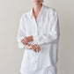 Linen Relaxed Shirt - Powder