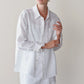 Linen Relaxed Shirt - Powder