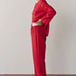 Linen Simple Pant - Bell Pepper