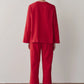 Linen Simple Pant - Bell Pepper