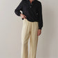 Linen Simple Pant - Butter
