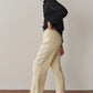 Linen Simple Pant - Butter