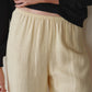 Linen Simple Pant - Butter