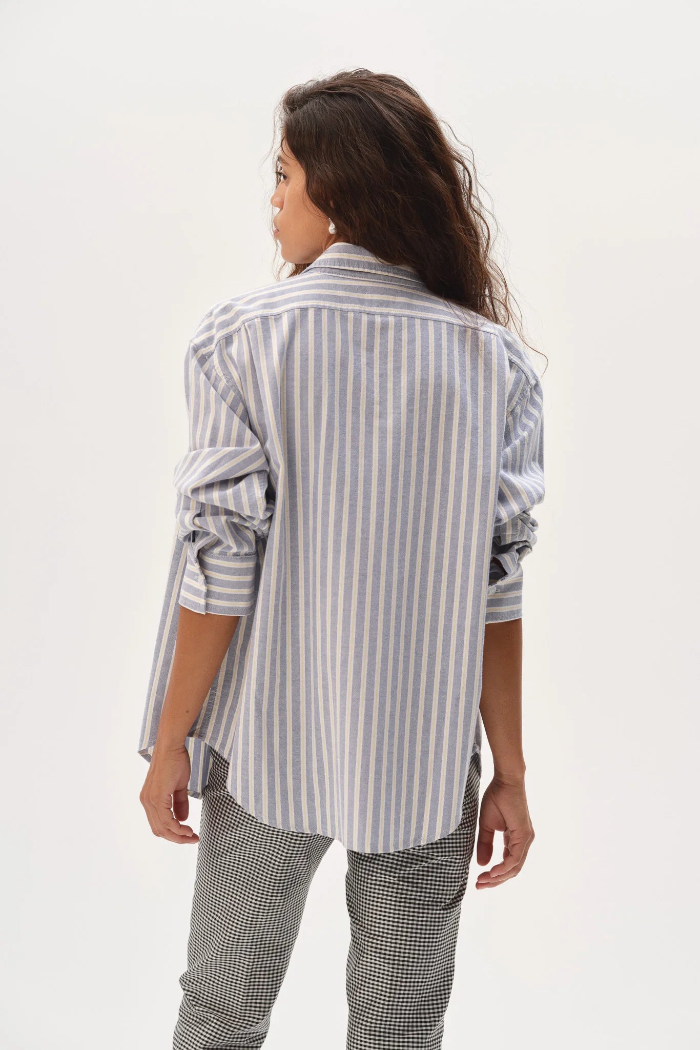 Oxford Shirt- Butter Stripe