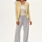 Oxford Drawstring Pant - Butter Stripe