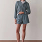 Pop Boxer - Sage Stripe