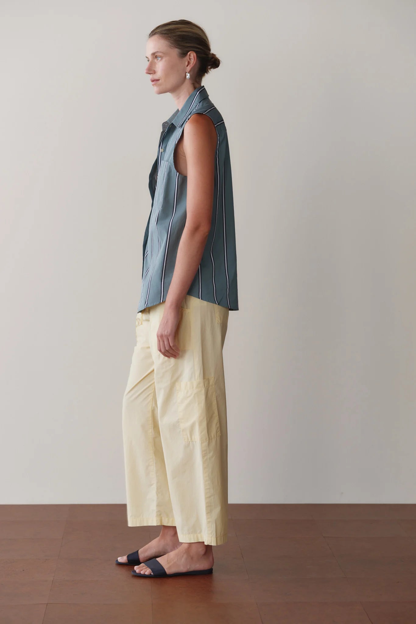 Pop Drawstring Cargo Pant - Butter