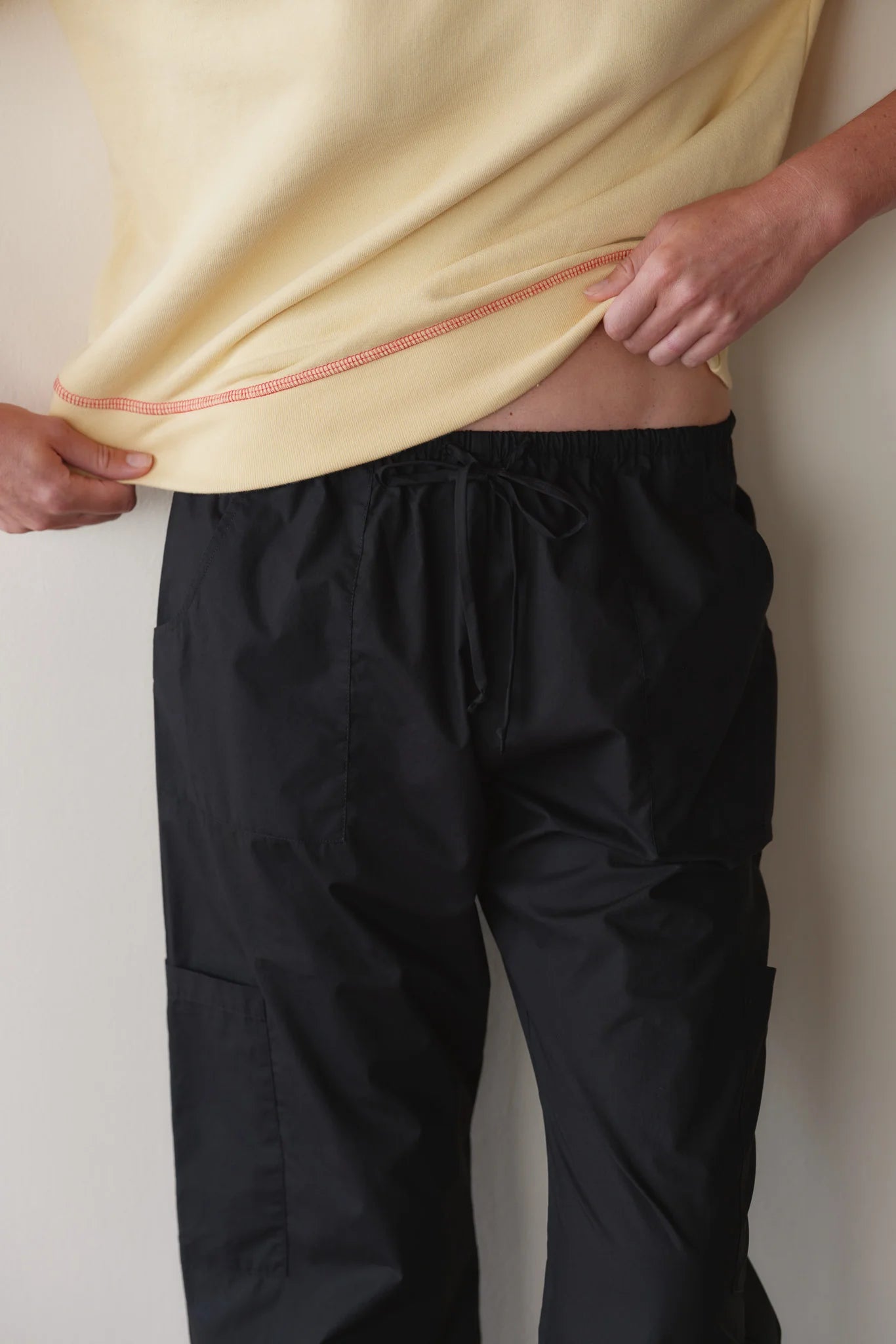 Pop Drawstring Cargo Pant - Jet