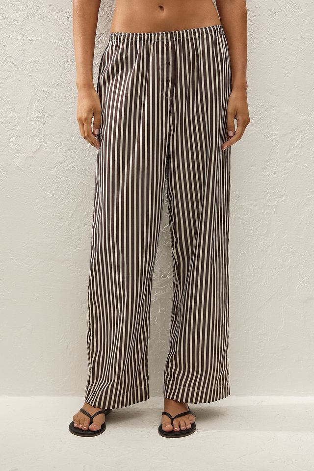 Paloma Pant - Rita Stripe Port