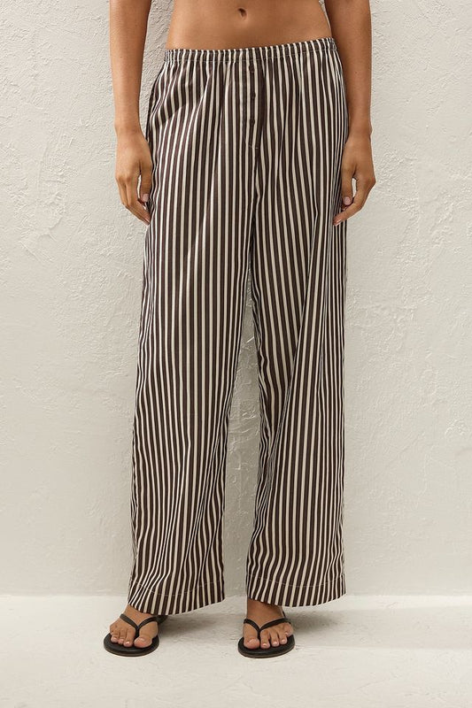 Paloma Pant - Rita Stripe Port